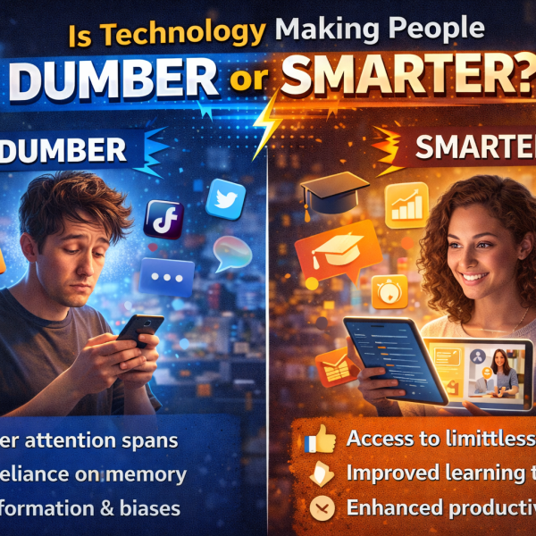 Is Technology Making People Dumber or Smarter? An In-Depth Look for 2026