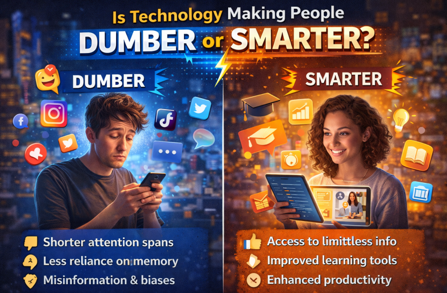 Is Technology Making People Dumber or Smarter? An In-Depth Look for 2026