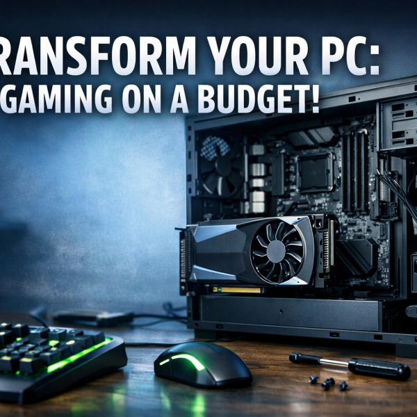how to make your pc into a gaming pc cheap