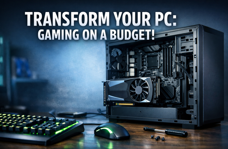 how to make your pc into a gaming pc cheap
