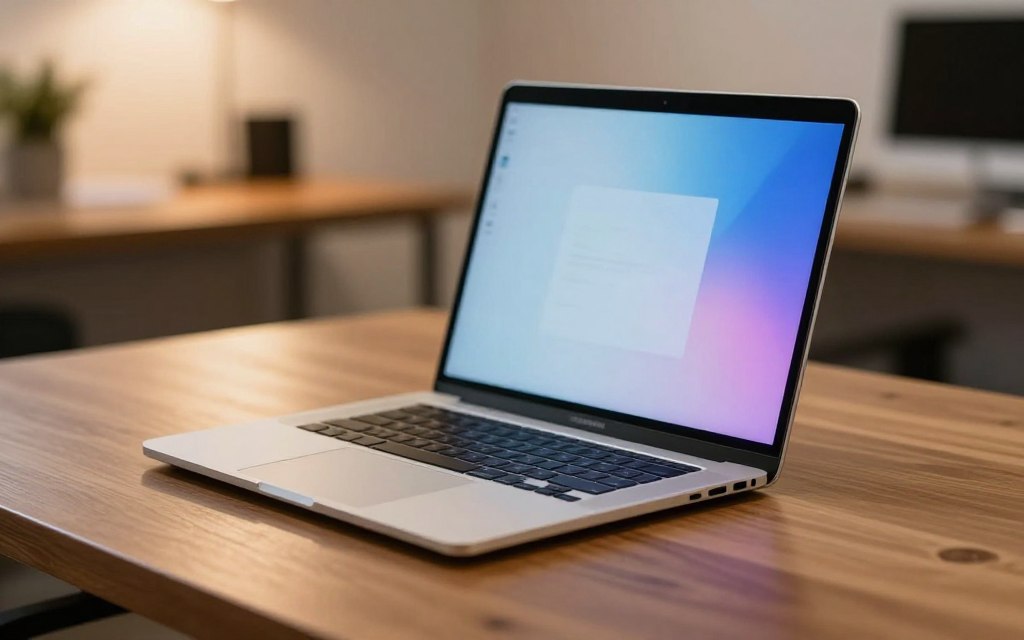 Laptop resting on a hard surface with clear dust-free vents